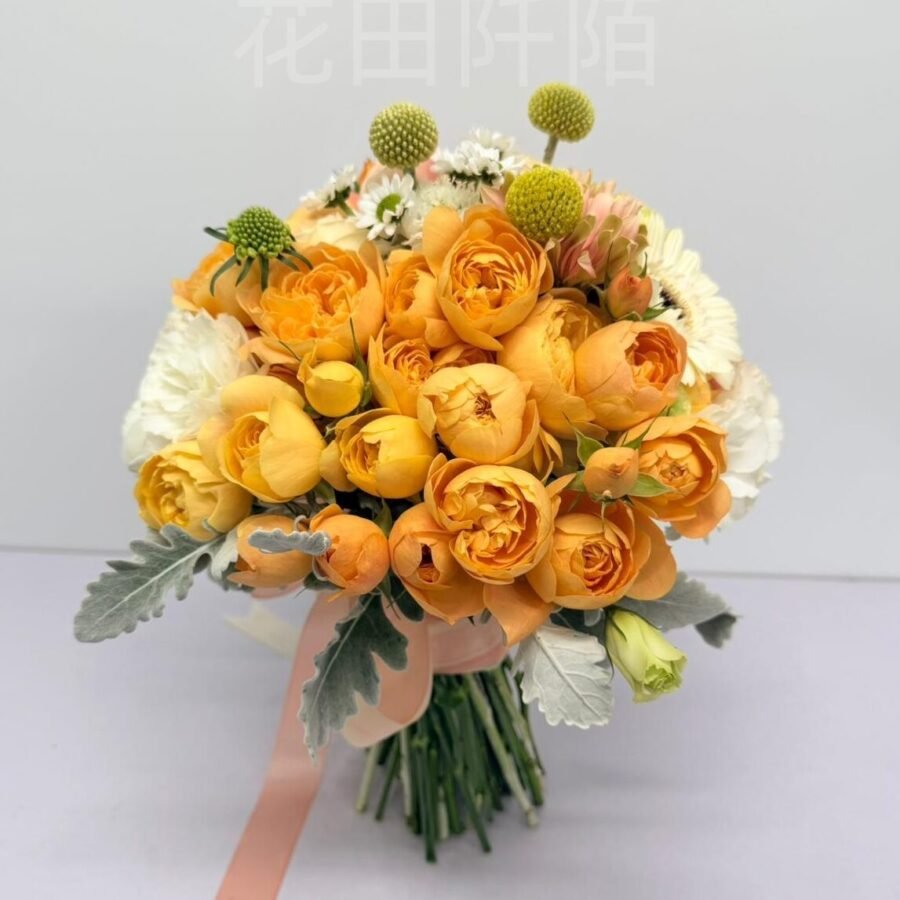 韓式新娘花球
