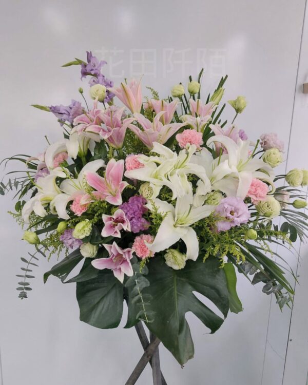 百業興旺大型花籃
