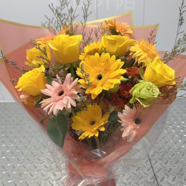 玫瑰非洲菊花束