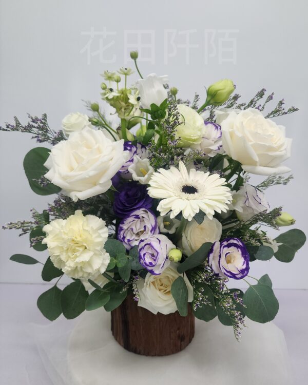 清新怡人360度枱花