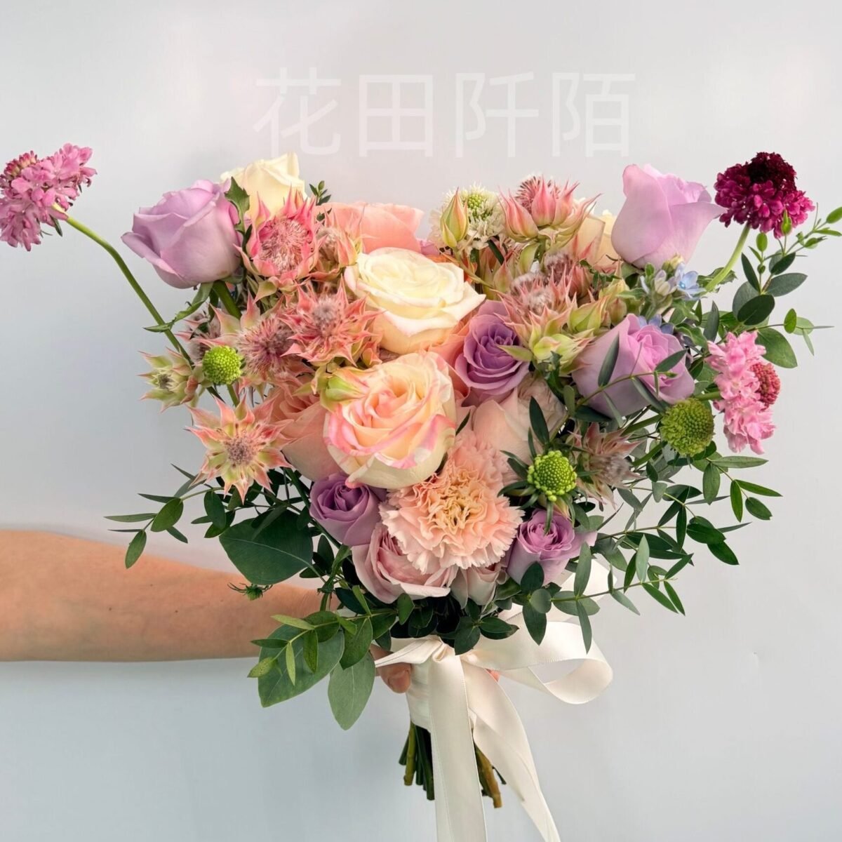 韓式新娘花球