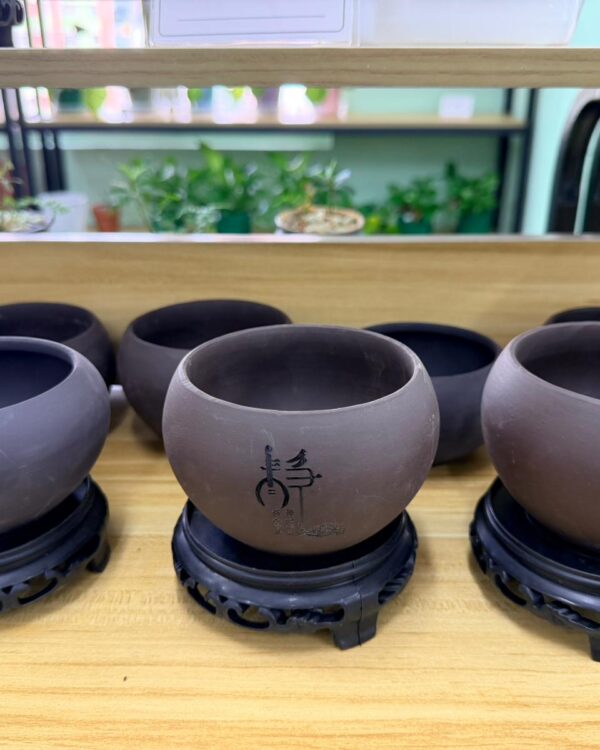 紫砂花盆