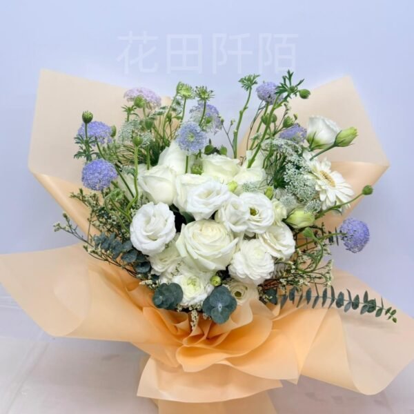 玫瑰洋桔梗花束