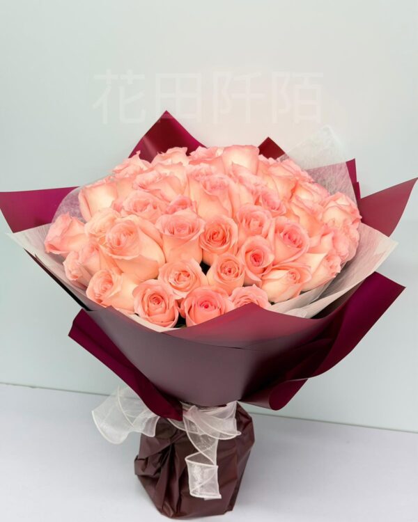 祝求婚成功花束-52枝玫瑰