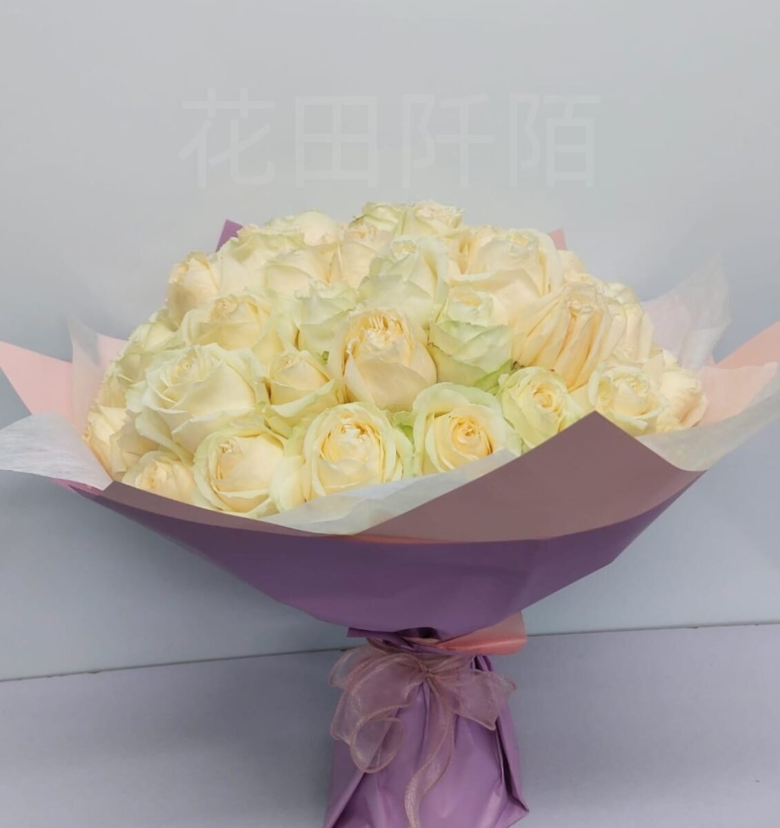 祝求婚成功花束-99枝香檳色玫瑰