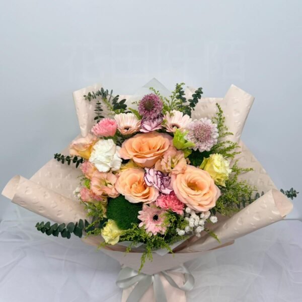 玫瑰康乃馨花束