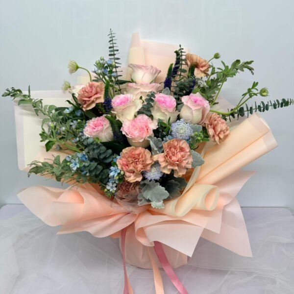 玫瑰康乃馨花束